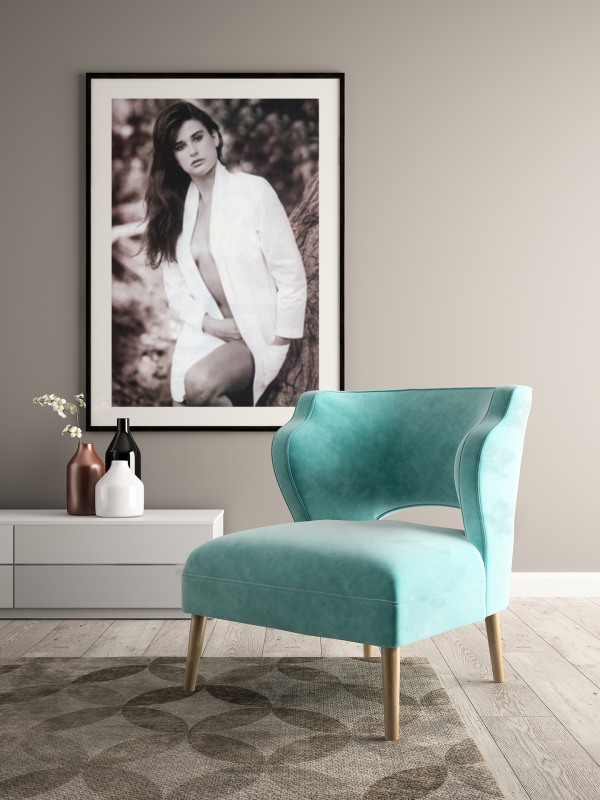 Demi Moore Metal Framed Poster