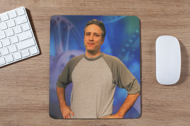 Jon Stewart Mouse Pad