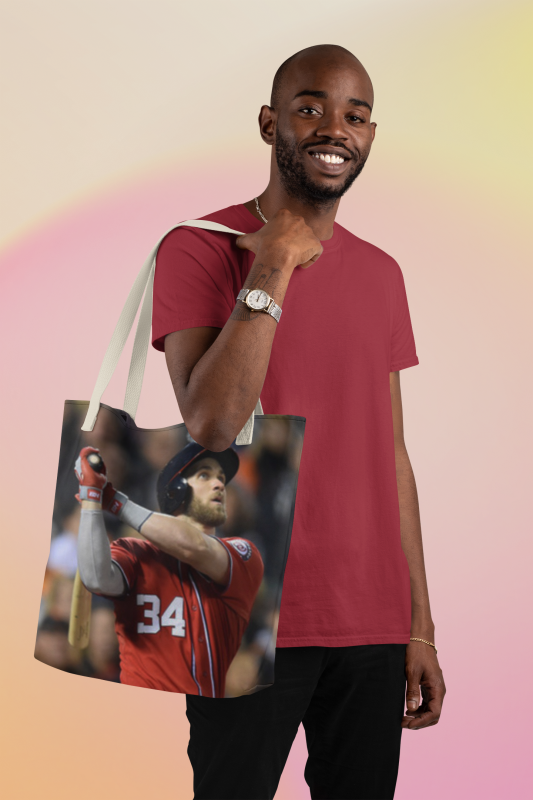 Bryce Harper Tote Bag