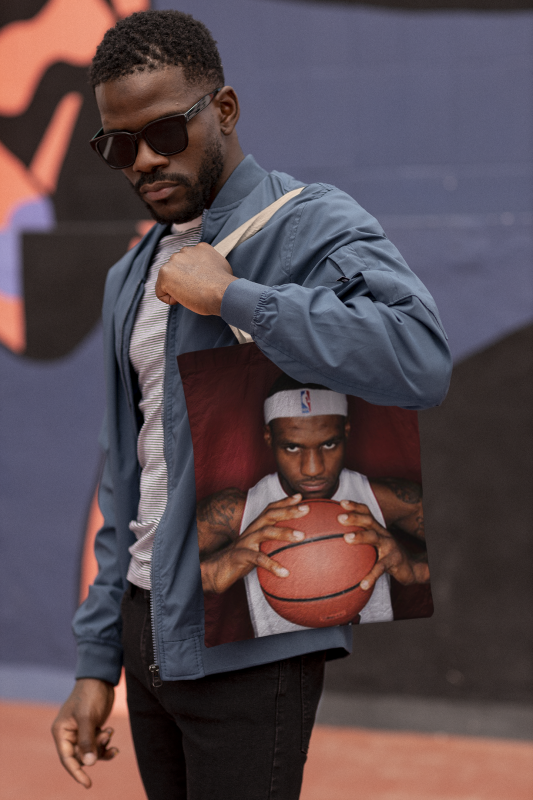 Lebron James Tote Bag