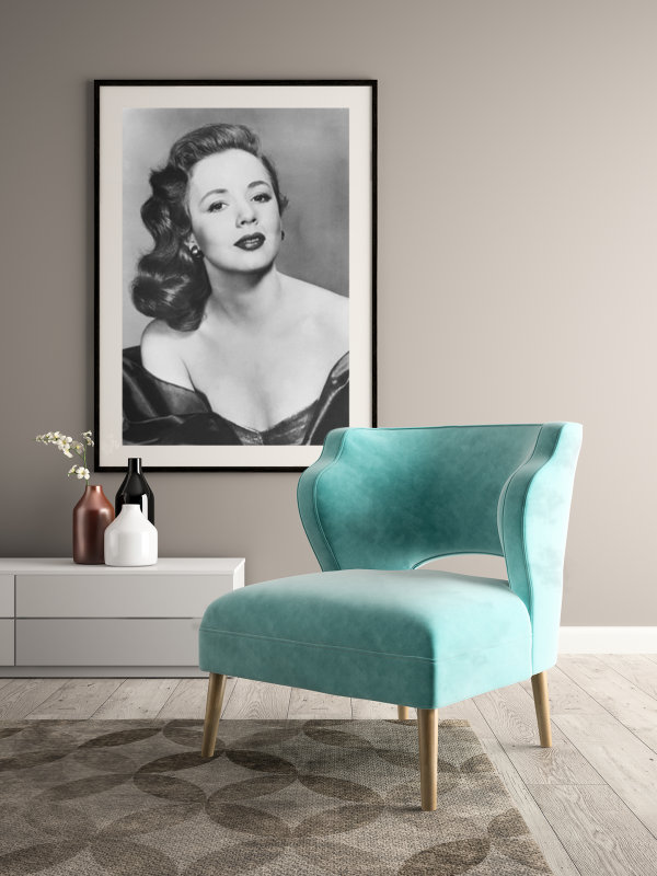 Piper Laurie Metal Framed Poster