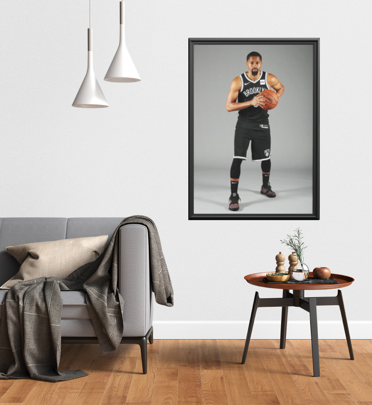 Spencer Dinwiddie Metal Framed Poster