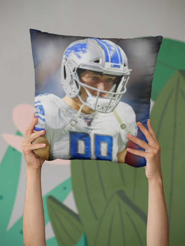 T.J. Hockenson Pillow