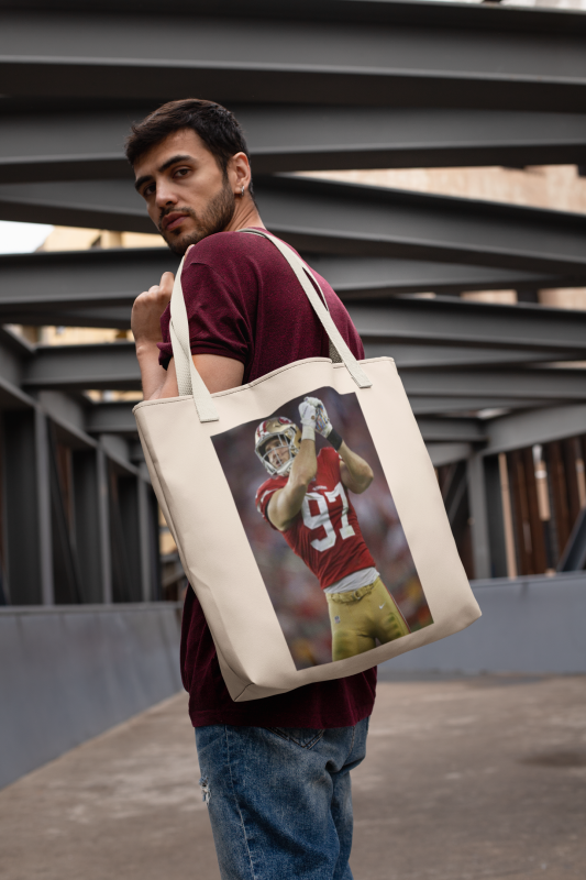 Nick Bosa Tote Bag