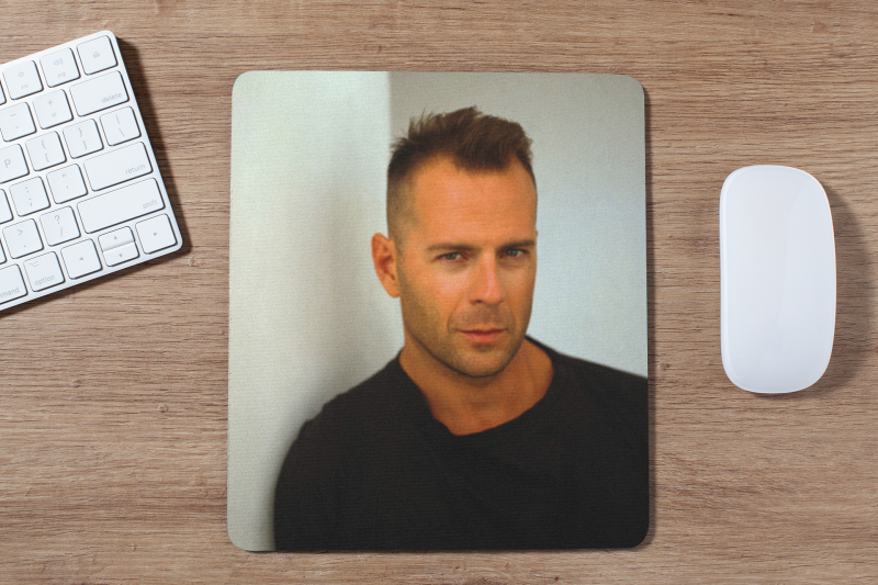 Bruce Willis Mouse Pad