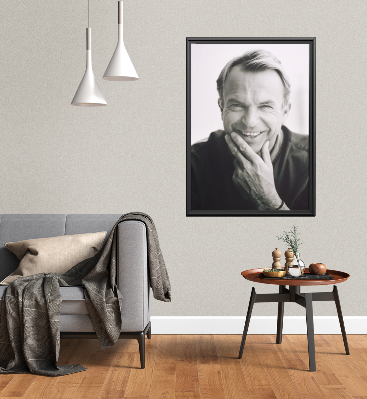 Sam Neill Metal Framed Poster