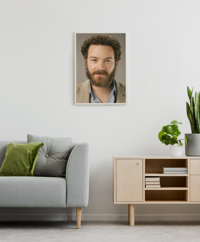 Danny Masterson Wooden Framed Poster