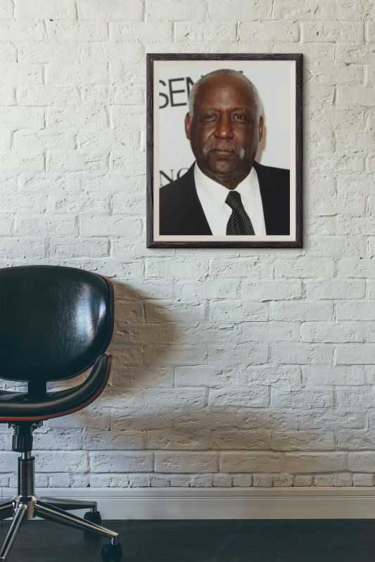 Richard Roundtree Wooden Framed Poster