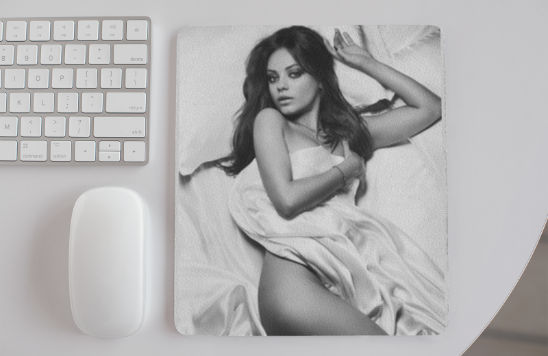 Mila Kunis Mouse Pad